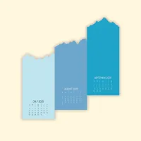 2025 Stackable Calendar The Mountains – Image 3