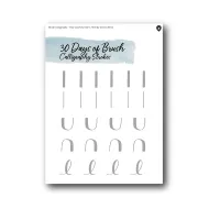 Brush Calligraphy Workbook – Image 5