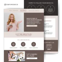 Virtual Assistant (Canva Website Template) – Image 1