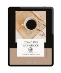 Coaching Workbook (Canva Template) – Image 1