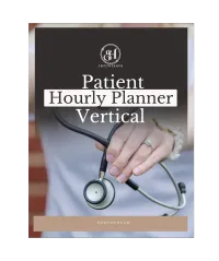 Patient Hourly Planner (Vertical) – Image 1