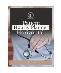 Patient Hourly Planners (Horizontal) – Image 1