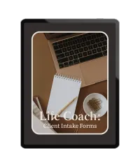 Life Coach: Client Intake Forms (US) – Image 1