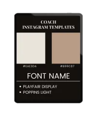 26 Coach Instagram Templates – Image 1