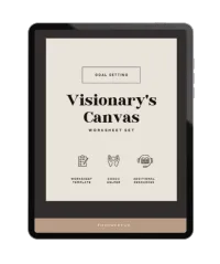 Visionary's Canvas Worksheet Set – Image 1