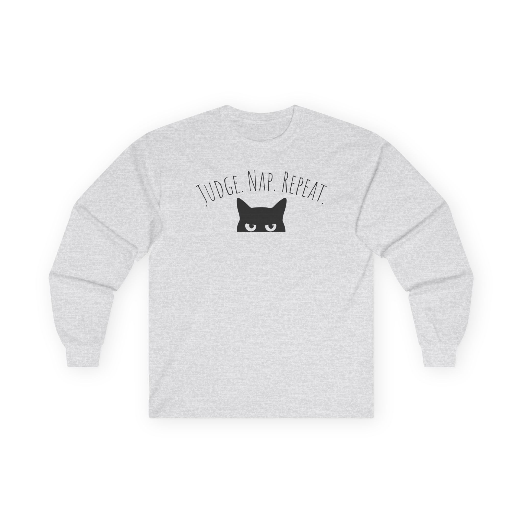 Judgy Cat Long Sleeve T-Shirt – Image 5