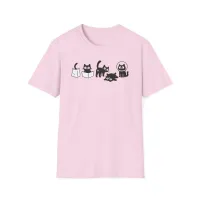 Purrfectly Curious – Funny Cat Poses T-Shirt  – Image 18