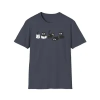 Purrfectly Curious – Funny Cat Poses T-Shirt  – Image 13