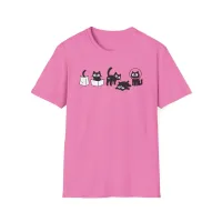 Purrfectly Curious – Funny Cat Poses T-Shirt  – Image 10