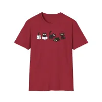 Purrfectly Curious – Funny Cat Poses T-Shirt  – Image 9