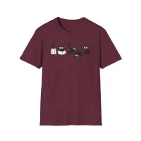 Purrfectly Curious – Funny Cat Poses T-Shirt  – Image 19