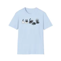 Purrfectly Curious – Funny Cat Poses T-Shirt  – Image 11