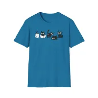 Purrfectly Curious – Funny Cat Poses T-Shirt  – Image 8