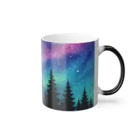 Mystical Northern Lights Color-Changing Magic Mug – Image 4