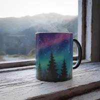 Mystical Northern Lights Color-Changing Magic Mug – Image 1
