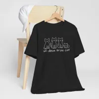 Four Cats & a Pun – Whisker-Witty Casual Lifestyle Tee - Short Sleeve T-Shirt – Image 5