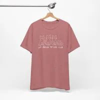 Four Cats & a Pun – Whisker-Witty Casual Lifestyle Tee - Short Sleeve T-Shirt – Image 9