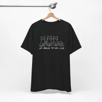 Four Cats & a Pun – Whisker-Witty Casual Lifestyle Tee - Short Sleeve T-Shirt – Image 13