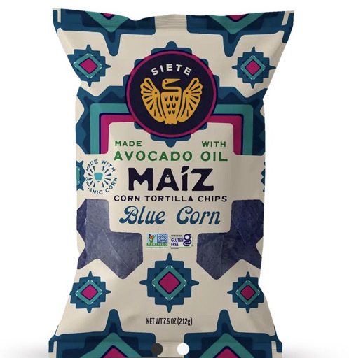 Siete Blue Tortilla Chips – Image 1