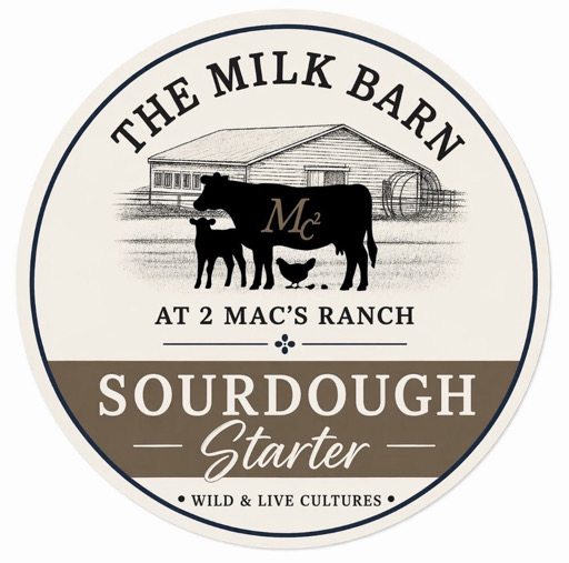 2 Macs Ranch Sourdough Starter – Image 1