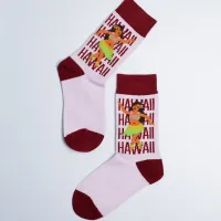 Kids Hawaii Hula Crew Socks – Image 2