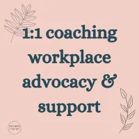 1:1 Workplace Advocacy and Support – Image 1
