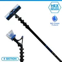 Window Cleaning HEX Pole by NII Pole – 18ft, No, Hozelock