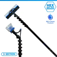 Window Cleaning HEX Pole by NII Pole – 25ft, No, Hozelock