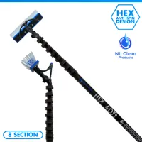 Window Cleaning HEX Pole by NII Pole – 40ft, No, Hozelock