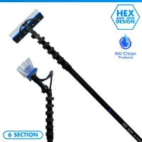 Window Cleaning HEX Pole by NII Pole – 30ft, No, Hozelock