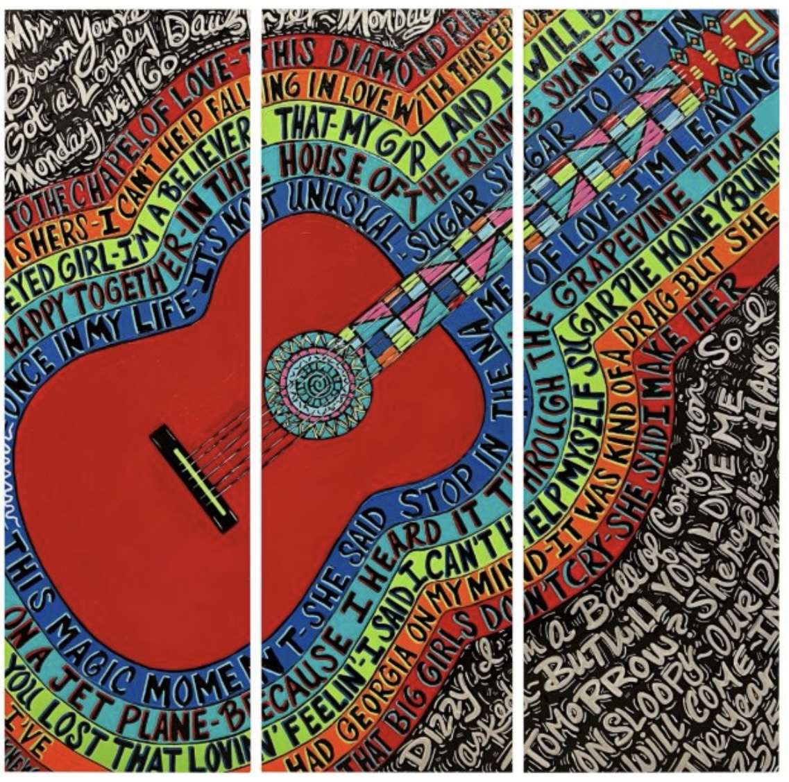 STRUMMIN Triptych – Image 1