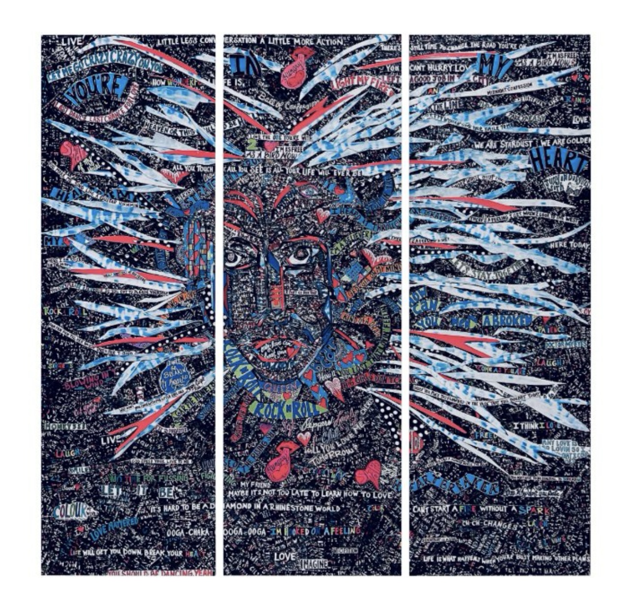MUSICIAN HALLUCINATION Triptych – Image 1