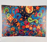 Moon Waves Glass Trinket Tray – Image 1