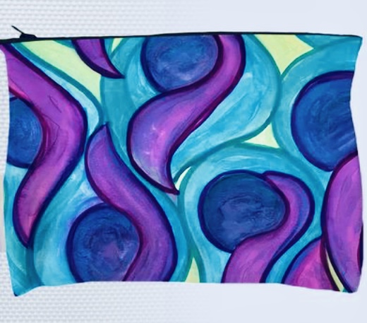 Bazaar Bubbles Makeup Case – Image 1