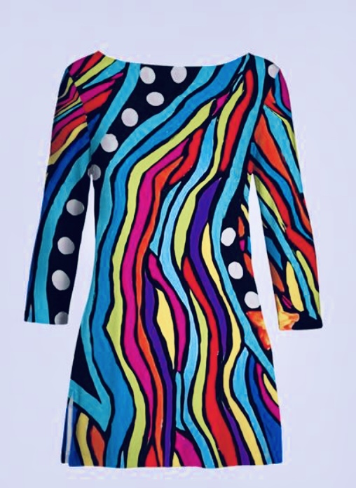 Threads II Tunic Top – Image 1