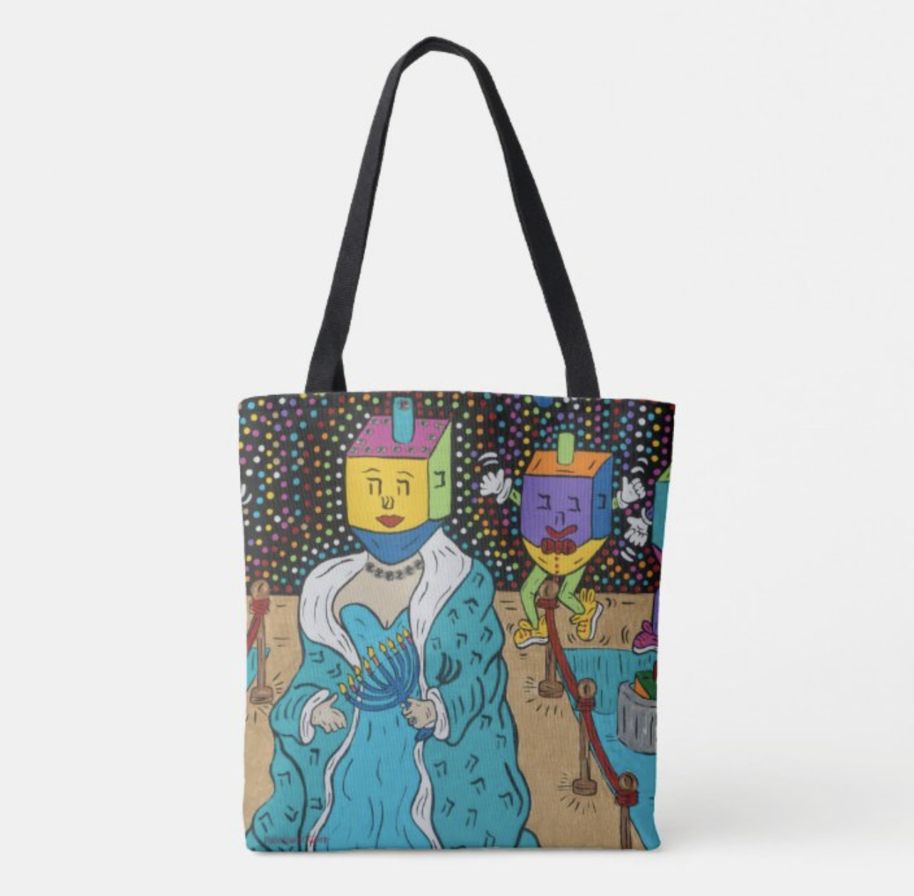 Shayna Maidel and the Dancin Dreidels Tote – Image 1