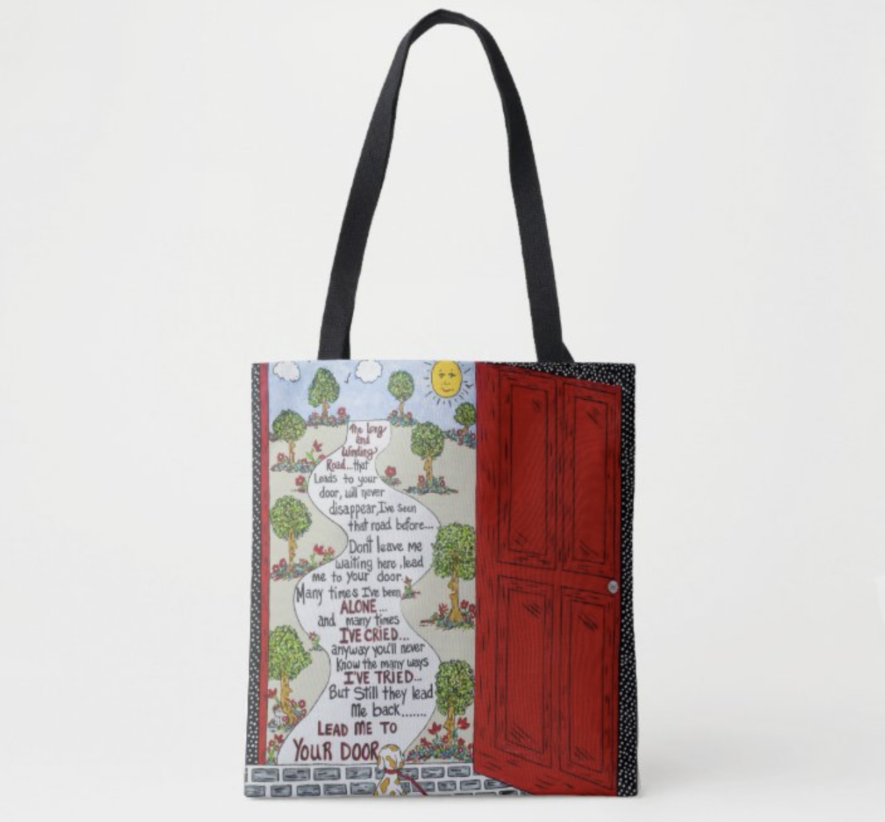 Lead Me To Your Door Tote – Image 1
