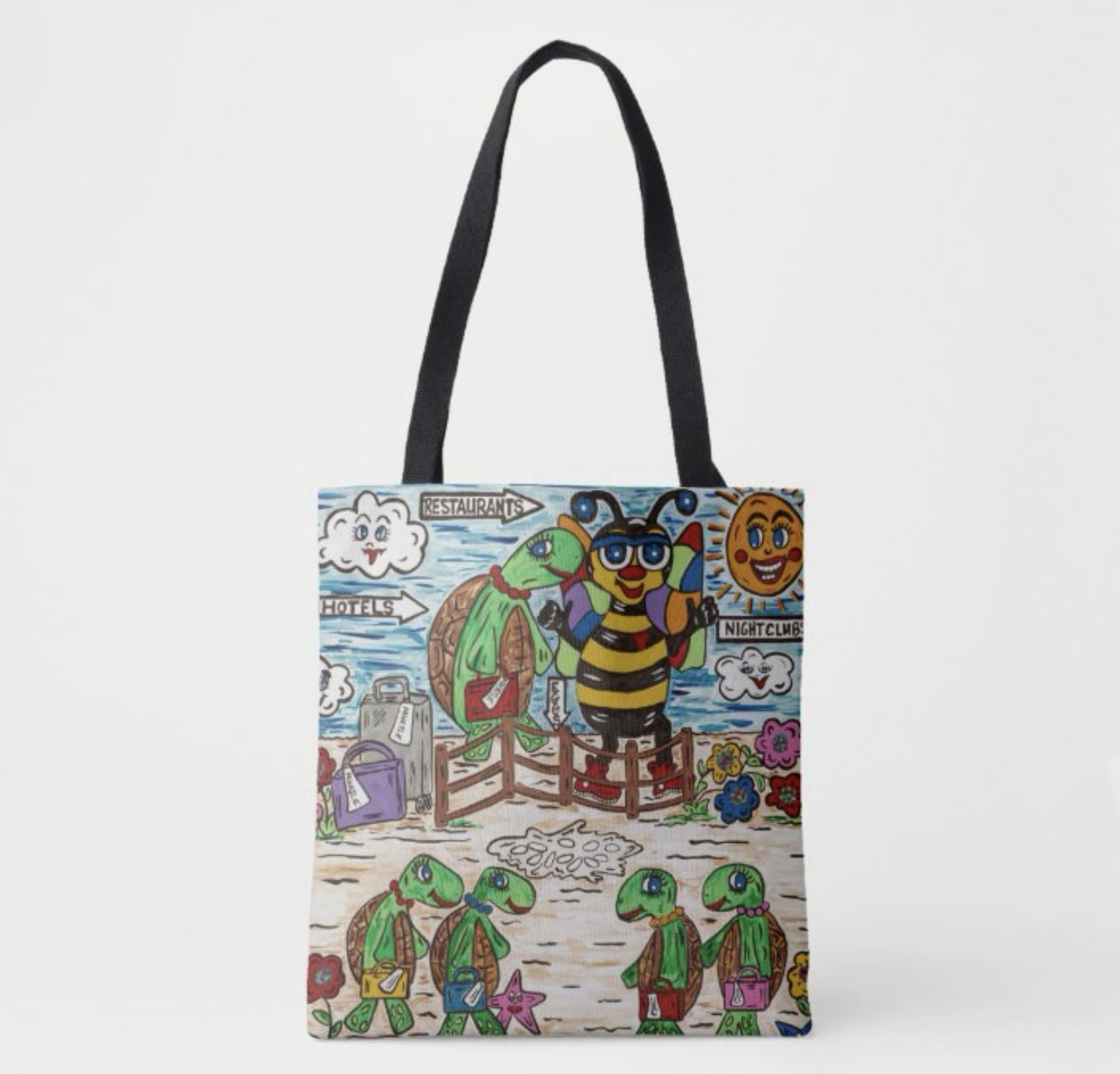 BACHUKI and Murtle the Turtle Tote – Image 1