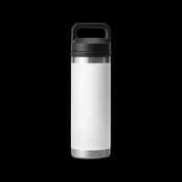 18oz Bottle With Chug Cap – High Definition "Name" Engraving, White