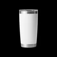20oz Tumbler – High Definition "Name" Engraving, White