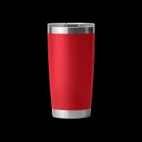 Non-Branded 20oz Tumbler – High Definition "Name" Engraving, Red