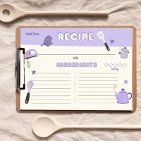 Recipe Notepad – 3-Color Set – Image 2