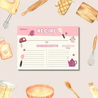 Recipe Notepad – 3-Color Set – Image 4