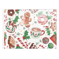 Premium Chrismas Dining Placemat – Christmas Cookies & Candy