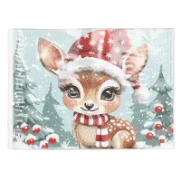 Premium Chrismas Dining Placemat – Christmas Cat
