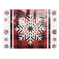 Premium Chrismas Dining Placemat – Snowflake