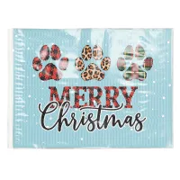 Premium Chrismas Dining Placemat – Merry Christmas with Paw