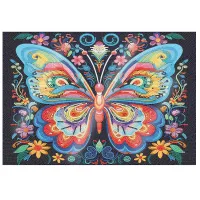 Premium Dining Placemat – Delicate Butterfly