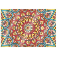 Premium Dining Placemat – Cheerful Floral
