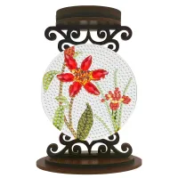 Premium Candle Holder – Cheerful Flower
